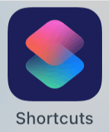 iPhone Shortcuts app