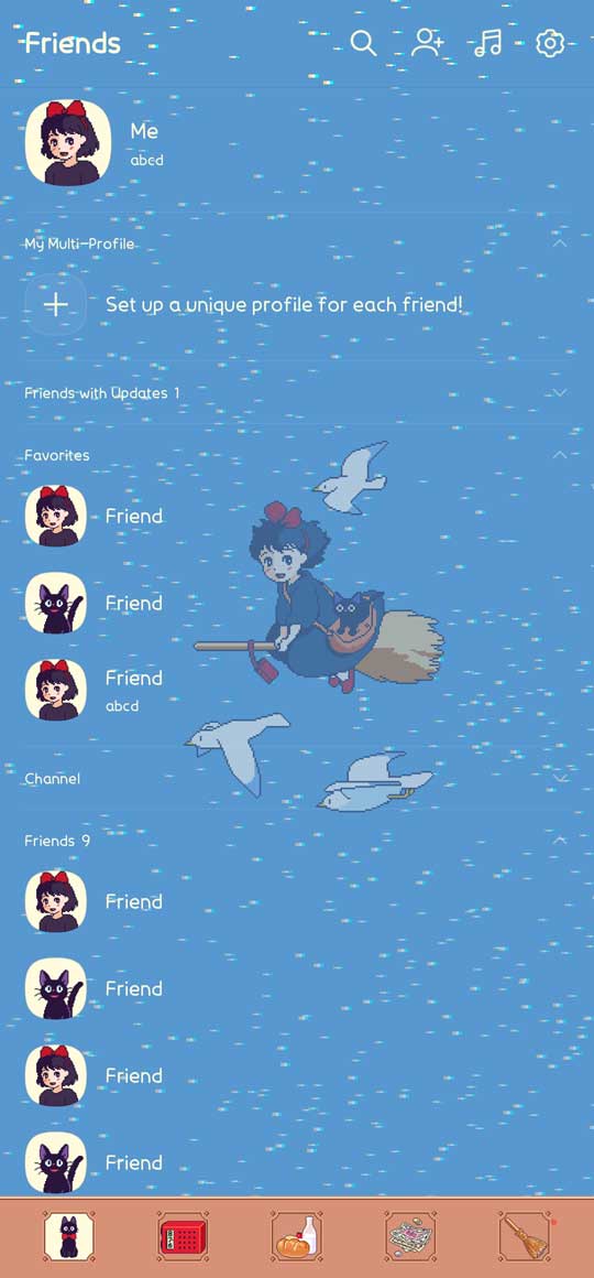 Kiki's Delivery Service KakaoTalk Theme