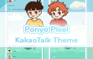 Ponyo Pixel KakaoTalk Theme